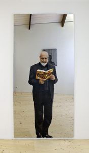 Ritratto con quaderno.